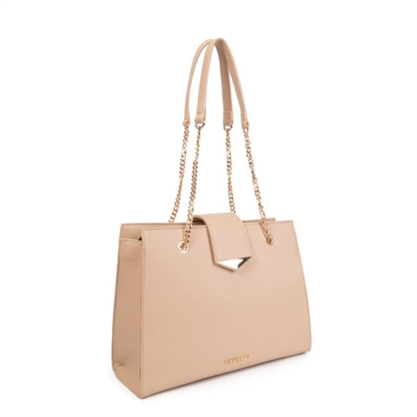 vivienne d borsa shopper triangle beige coll.2025