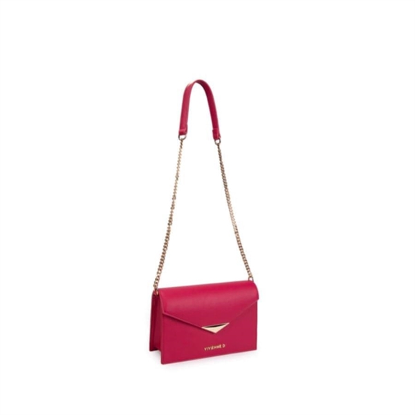 vivienne d borsa mini bag triangle fucsia coll.2025