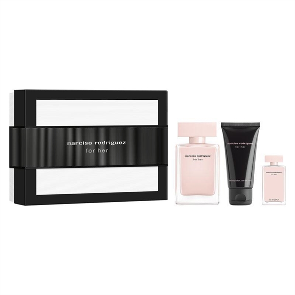 narciso rodriguez for her set edp50ml+edp7,5ml+bl50ml 2025