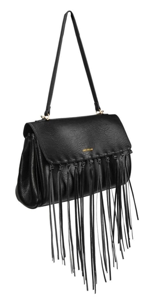 giò cellini maxi bag con frange nero coll.2026