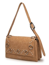giò cellini borsa tre scomparti beige borchie cerchio coll.2026