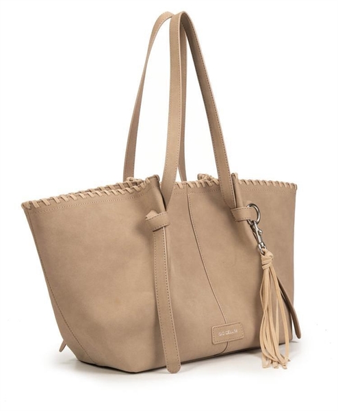 giò cellini borsa shopper beige con nodi decorativi coll.2026