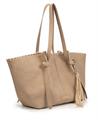 giò cellini borsa shopper beige con nodi decorativi coll.2026