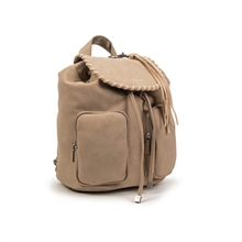 giò cellini zaino beige con infilatura decorativa coll.2026