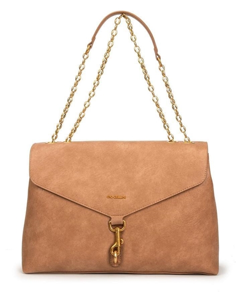 giò cellini borsa cuoio con patta chiusura gancio coll.2026