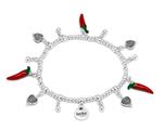 vestopazzo love bracciale elastico pendenti peperoncino 2026