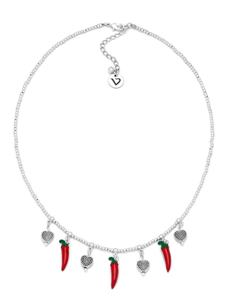 vestopazzo love collana peperoncini cuori coll.2026