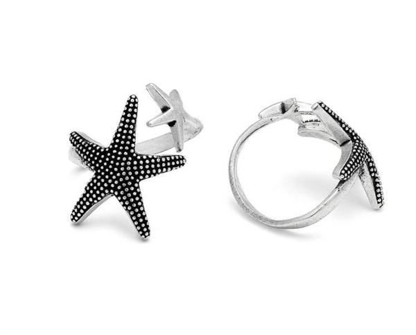 vestopazzo love anello 2 stelle marine puntinate coll.2026