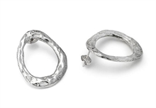 vestopazzo micro orecchini ovale irregolare battuto coll.2026