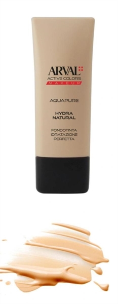 arval make up aquapure hydra natural fondotinta antietà n.03