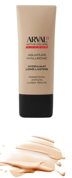 arval make up hydra-mat long lasting fondotinta antietà n.01