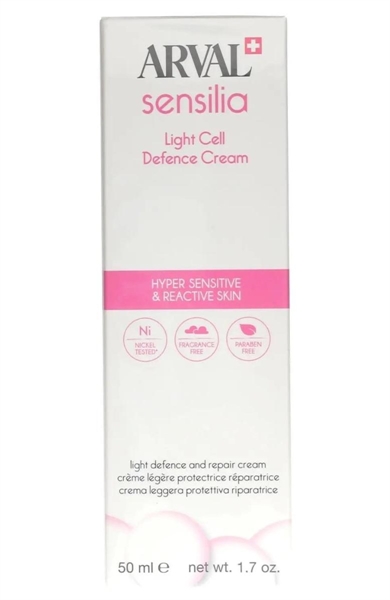 arval sensilia light cell crema protettiva riparatrice 50ml