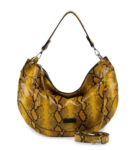 ripani borsa a spalla in pelle vivienne pitone mais coll.2026