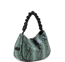 ripani borsa in pelle keira effetto pitone menta coll.2026