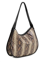 ripani borsa in pelle melania effetto pitone nocciola coll.2026