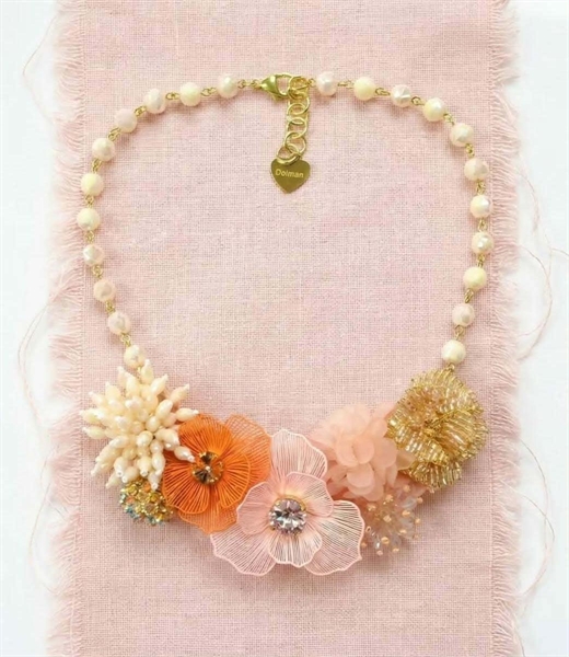 dolman bijoux narciso girocollo rosa con 3d coll.2026