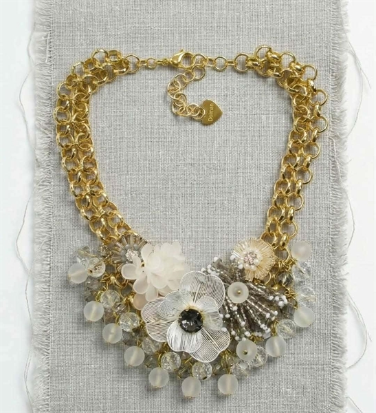 dolman bijoux narciso collana girocollo con inserti 3d coll.2026