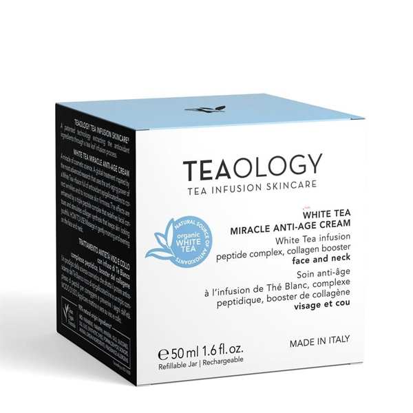 teaology white tea miracle anti-aging cream 50ml