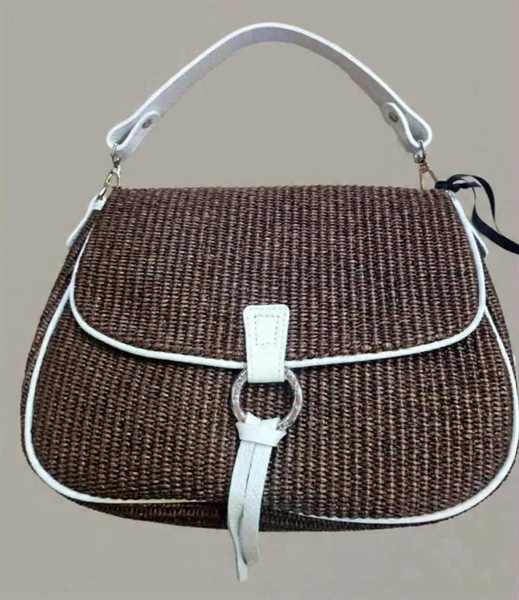 ripani borsa vera pelle moro/bianco coll.2026