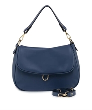 ripani borsa in vera pelle a spalla marta blu coll.2026