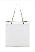 ripani borsa in pelle kate bianco traforata coll.2026