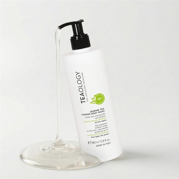teaology jasmine tea toning body wash 380ml