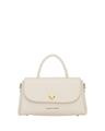 alessia massimo borsa media beige con manico 2026