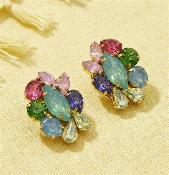 dolman bijoux tormalina orecchino clip multipietre 2026