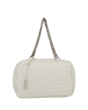 alessia massimo bauletto grande morbido zip total white 2026