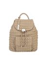 alessia massimo zaino morbido con zip interna beige 2026