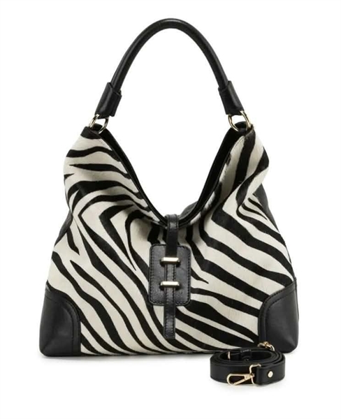 Ripani Hilda-mz borsa a spalla zebra/nero coll.2026/27