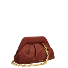 Gio Cellini clutch eco camoscio cocco bordeaux coll.2026/27