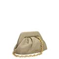 Gio Cellini clutch eco camoscio effetto cocco grigio coll.26/27