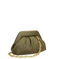 Gio Cellini clutch ecopelle effetto intrecciato verde coll.26/27