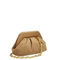 Gio Cellini clutch ecopelle effetto intrecciato camel coll.26/27