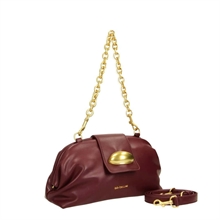 Gio Cellini borsa clutch ecopelle liscia bordeaux coll.2026/27
