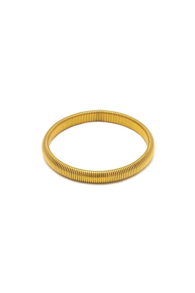 vestopazzo gold steel bracciale rigido a coste coll.2026/27