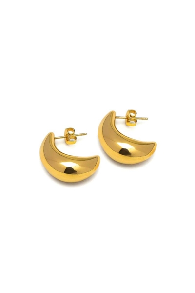 vestopazzo gold steel orecchini mezzaluna coll.2026/27