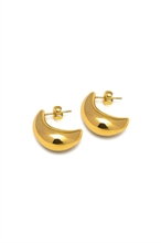 vestopazzo gold steel orecchini mezzaluna coll.2026/27