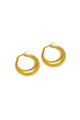 vestopazzo gold steel orecchini cerchi minimal coll.2026/27
