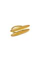 vestopazzo gold steel anello 2 barrette essential coll.2026/27