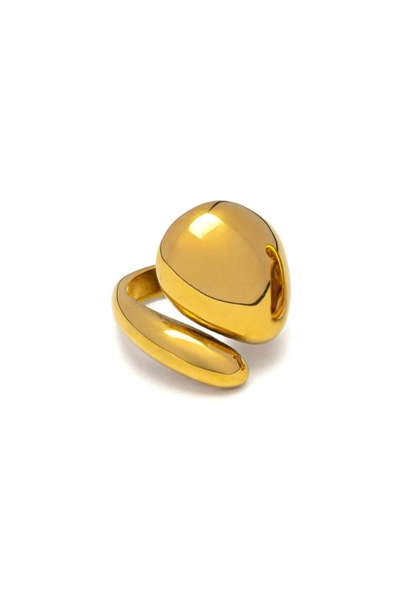vestopazzo gold steel anello bombato essential coll.2026/27