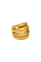 vestopazzo gold steel anello fascia multionde coll.2026/27
