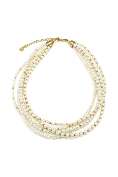 vestopazzo perle collana multifilo con perle coll.2026/27