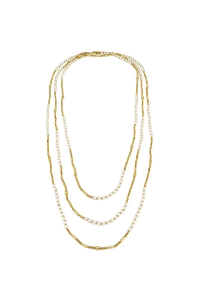 vestopazzo perle collana multigiro con perle coll.2026/27