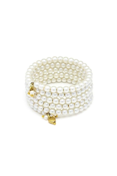 vestopazzo perle bracciale rigido multifili coll.2026/2027
