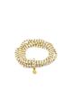 vestopazzo perle bracciale elastico multifilo dettaglio centrale
