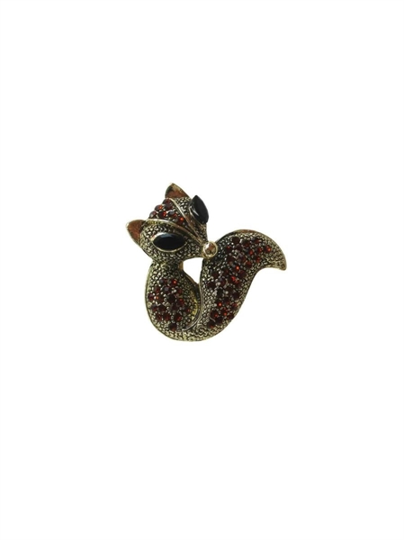 dolman bijoux ARCA DI NOE spilla volpe oro coll.26/27
