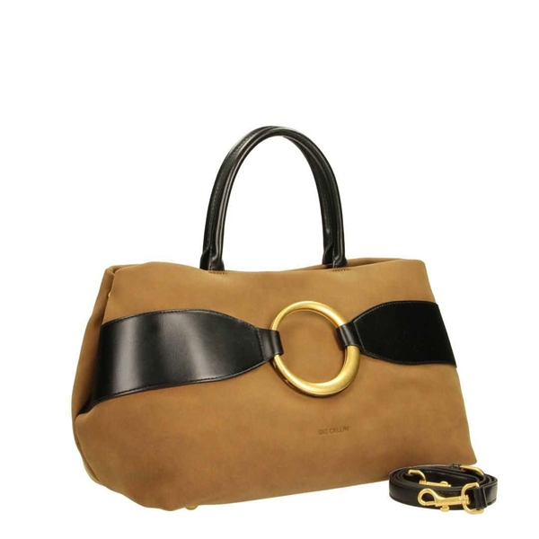 Gio Cellini maxi bag eco camoscio camel coll.2026