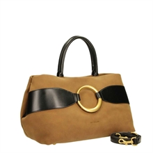Gio Cellini maxi bag eco camoscio camel coll.2026